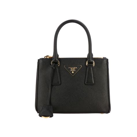 prada tasche leder schwarz|Prada tasche damen.